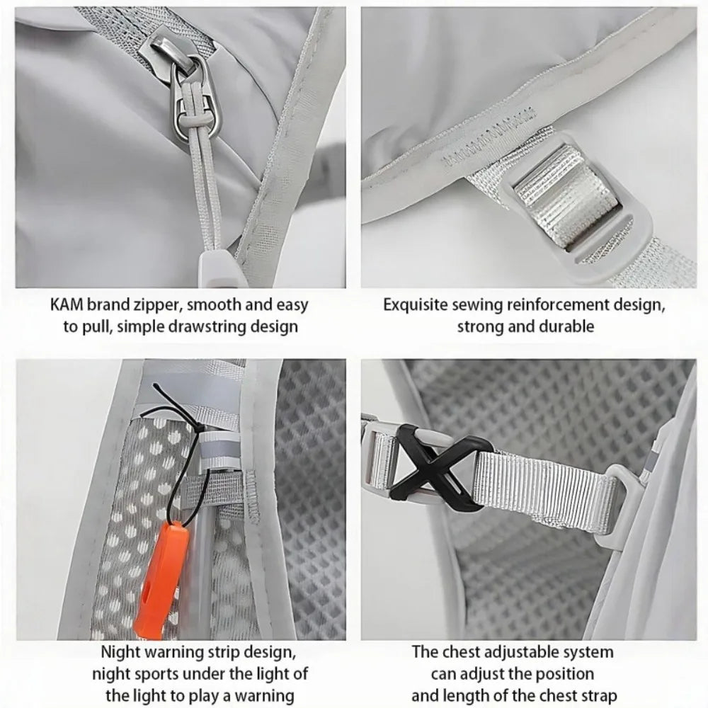 RUNGEAR Hydration Vest | Breathable Trail Running & Cycling Pack with Water Bladder