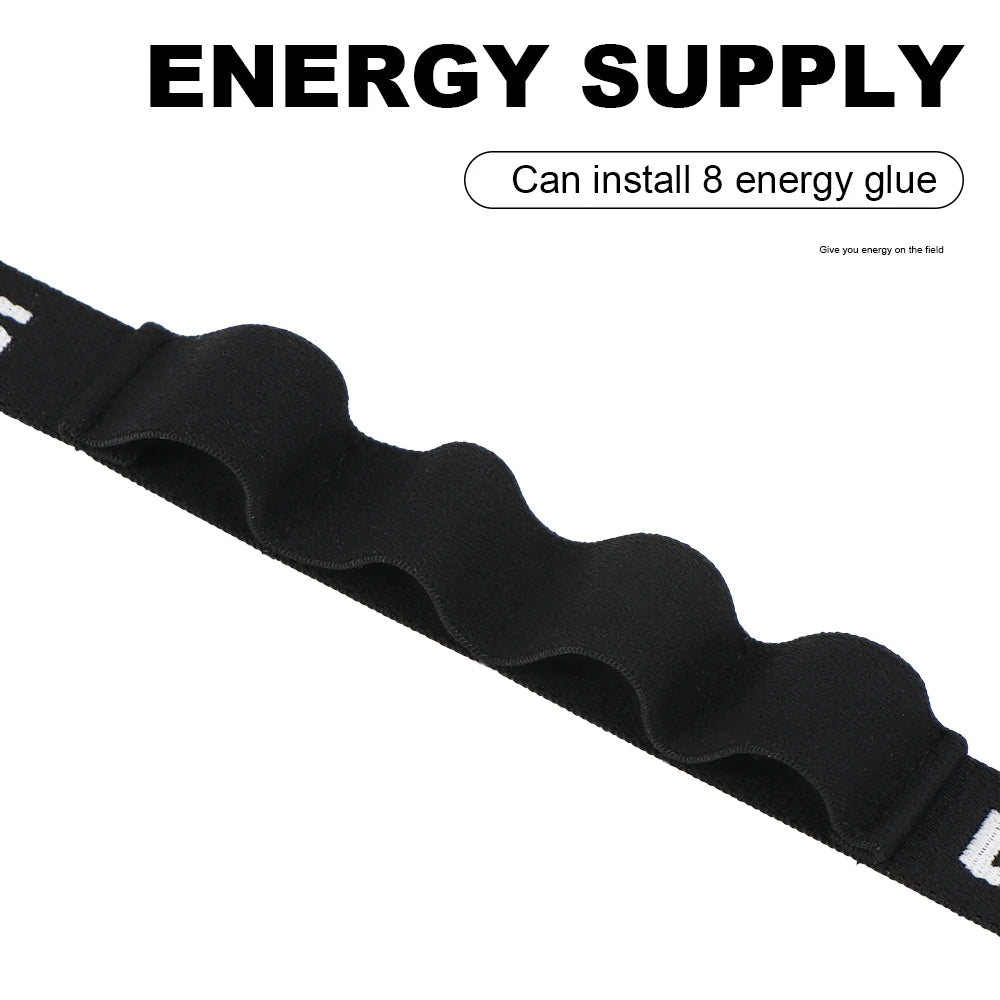 WRELS Running Race Number Belt – Adjustable Elastic Marathon & Triathlon Bib Holder