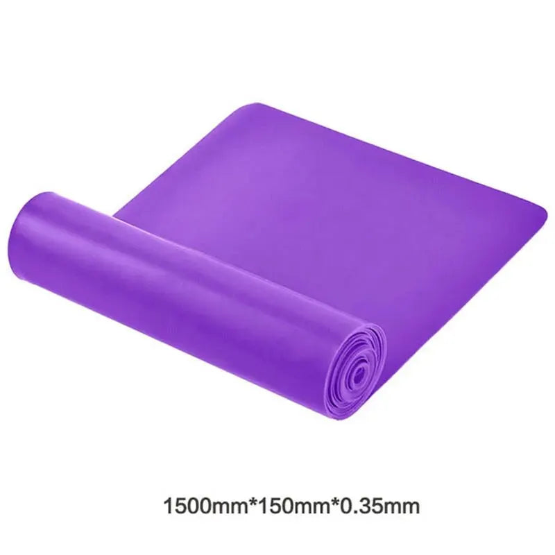 Flat Elastic Stretch Resistance Bands | Physical Therapy, Pilates & Strength Training | RUNGEAR