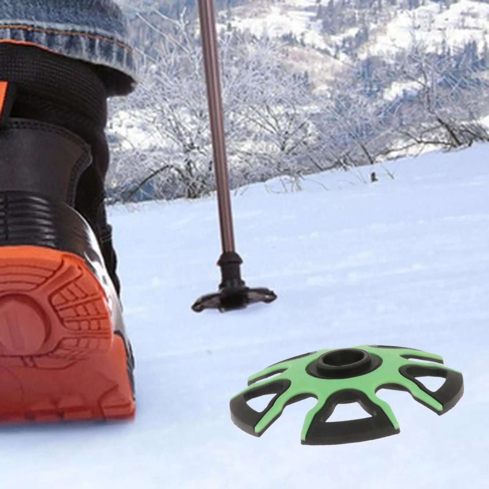9CM Mud And Snow Basket For Hiking or Trekking Pole. Accessories for Walking Outdoor Climbing Hiking Trekking