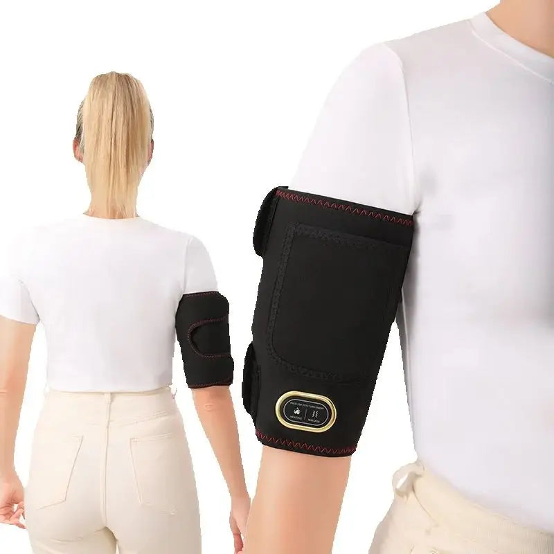 Electric Vibration & Heating Arm Massager – USB-Powered Muscle Pain Relief for Athletes | RUNGEAR