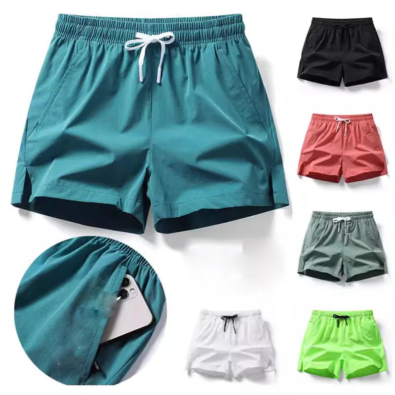 Men's Running Apparel: 2025 Quick-Dry, Breathable, Loose, Comfortable, Multi Color Fitness Sports Shorts / Rungear