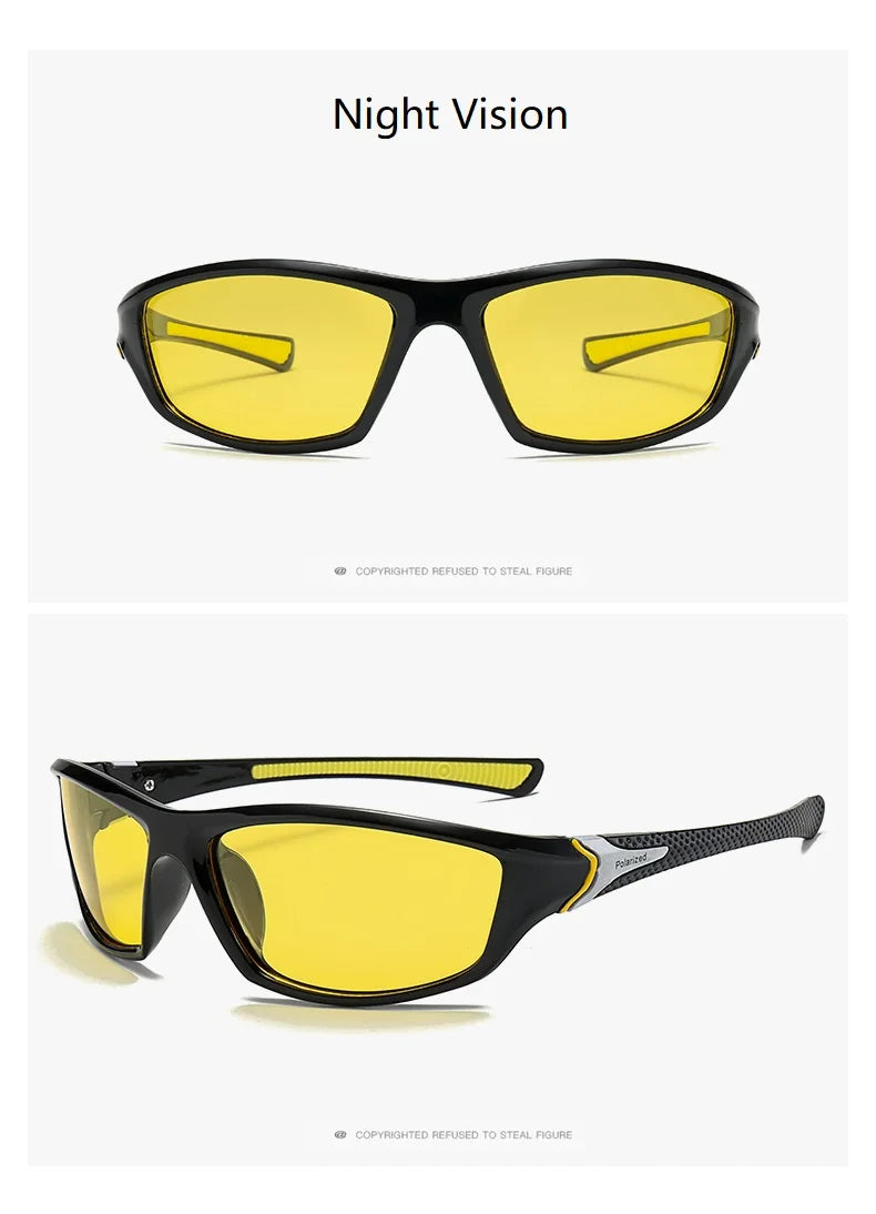 Sunglasses Running Gear: Unisex UV400 Sun Protection Sports Sunglasses for Hiking, Running, Cycling, Mountaineering / Rungear