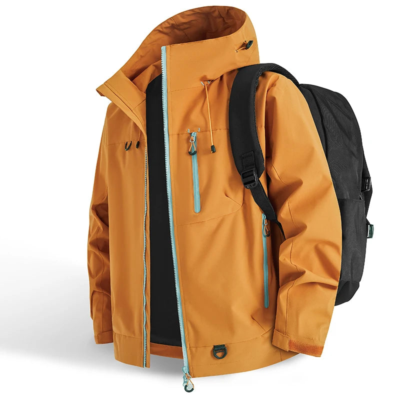Winter Jacket Apparel: Unisex, Single Layer, Waterproof, Windproof Outdoor Sports Windbreaker Jackets / Rungear