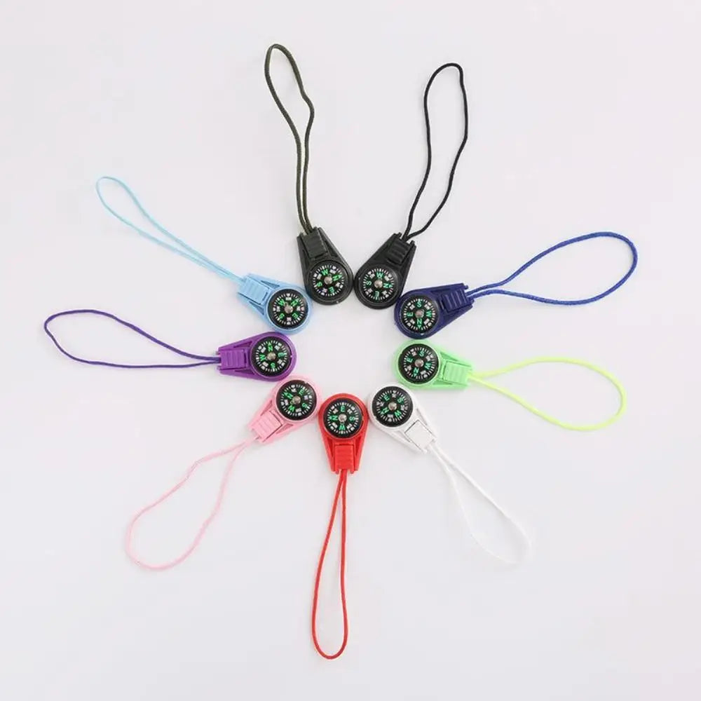 Running Trail Accessories: Waterproof, Durable, Mini Multifunctional Pocket Survival Compass For Hiking / Rungear