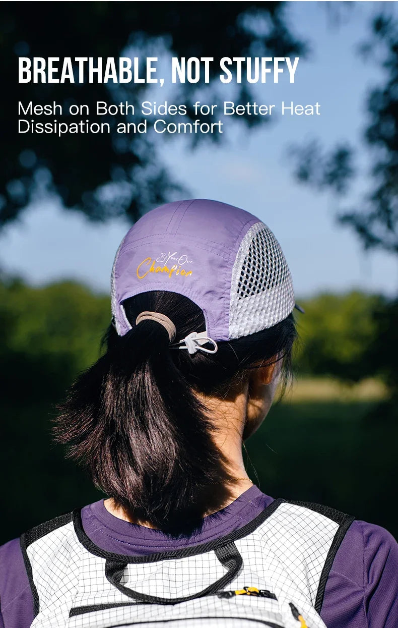 AONIJIE E4635 Running Cap – Breathable Sun Protection Visor Hat | Trail, Jogging & Outdoor Sports | Unisex