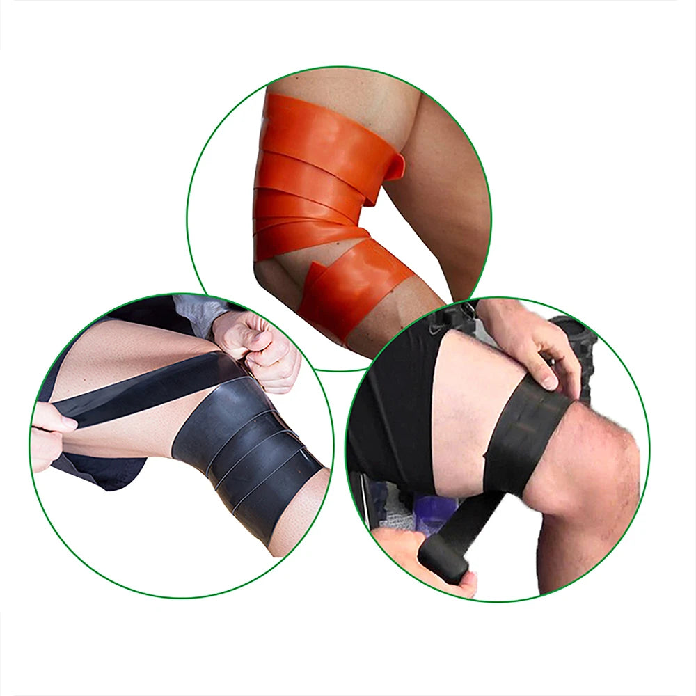 Muscle Compression Flossing Band – Therapy & Rehab Mobility Recovery Band for Arms, Legs, Wrist & Foot | RUNGEAR