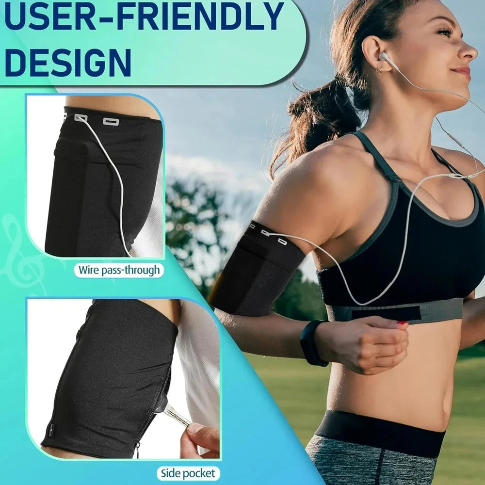 Waterproof Running Armband Phone Holder | Sports Arm Bag for Outdoor Exercise