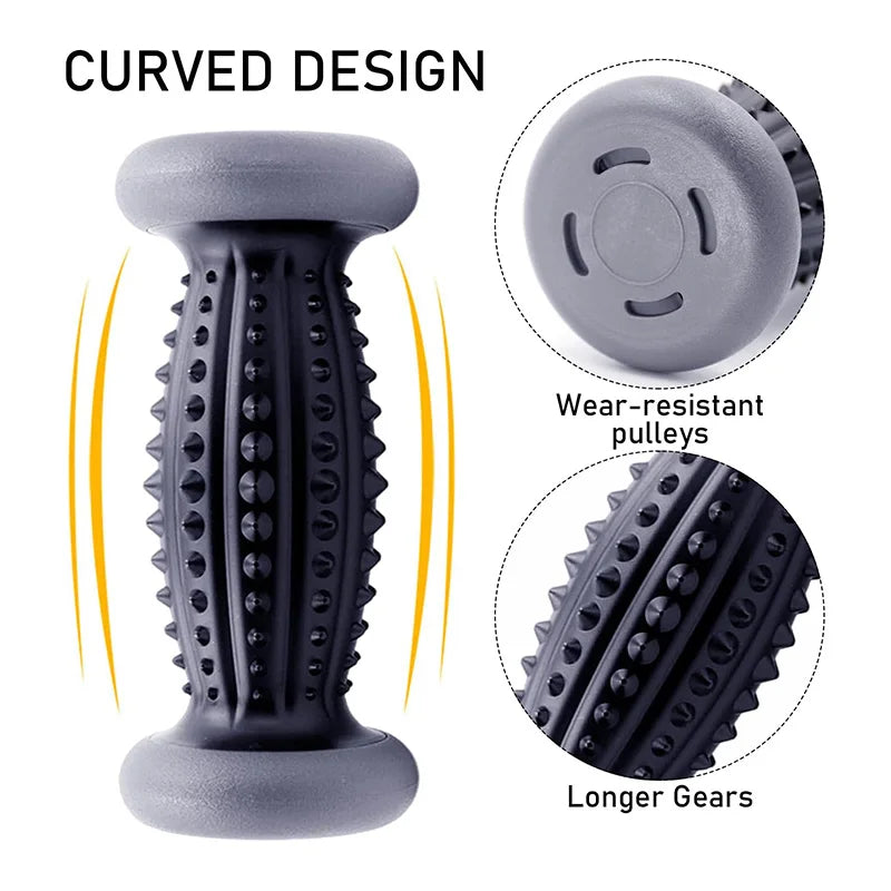 Spiky Massage Ball & Foot Roller Set | Deep Tissue Relief for Feet, Shoulders & Legs
