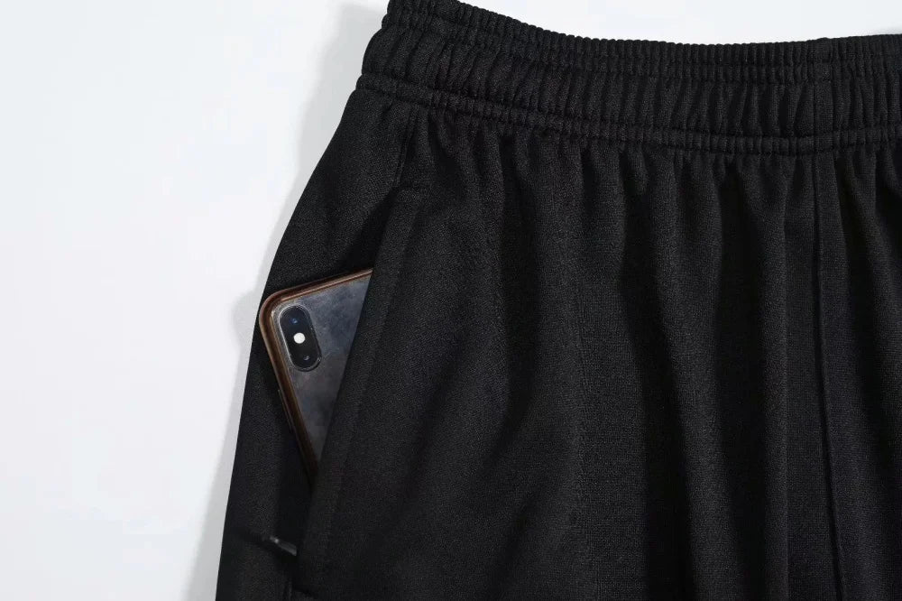 Men's Quick-Dry Running Trackpants – Slim Fit, Elastic Waist | Gym & Training