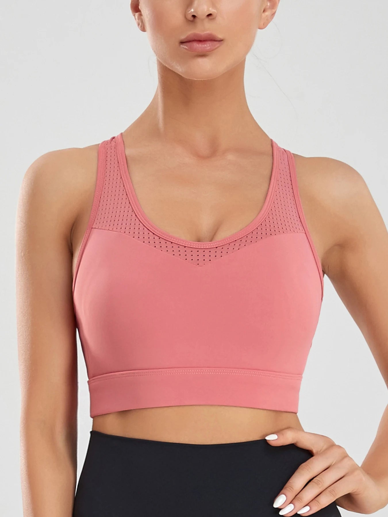 Women's Activewear Apparel: Breathable, High Strength, Shockproof Wireless Underwear Sports Bra / Rungear