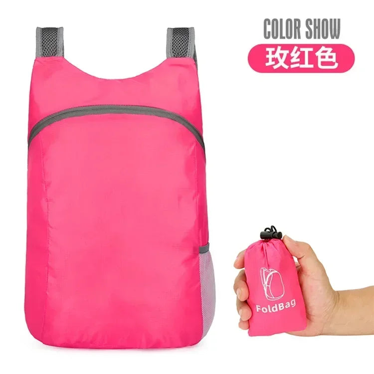 Lightweight Trail Accessories: Unisex Packable, Foldable, Outdoor Backpack for Travel, Hiking / Rungear