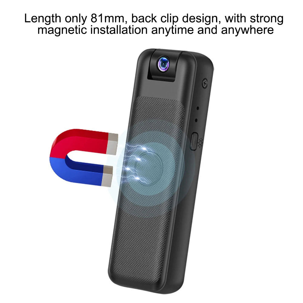 Tech Gear Accessories: Mini Camera, WIFI Infrared Night Vision, Small Body Camera Portable DV DVR Recorder / Rungear