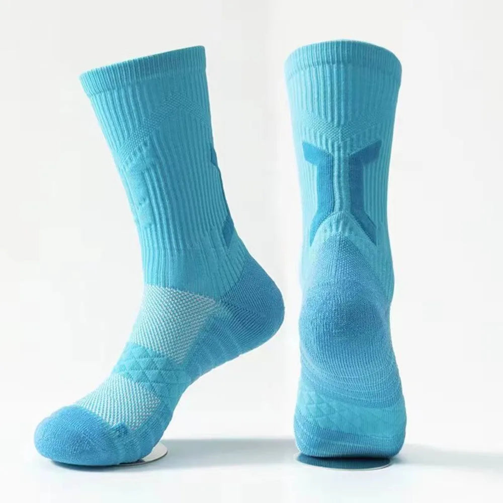 Quick Drying Sock Gear: Breathable, Bottom Towel Pressure Socks for Hiking, Running, All Sports / Rungear