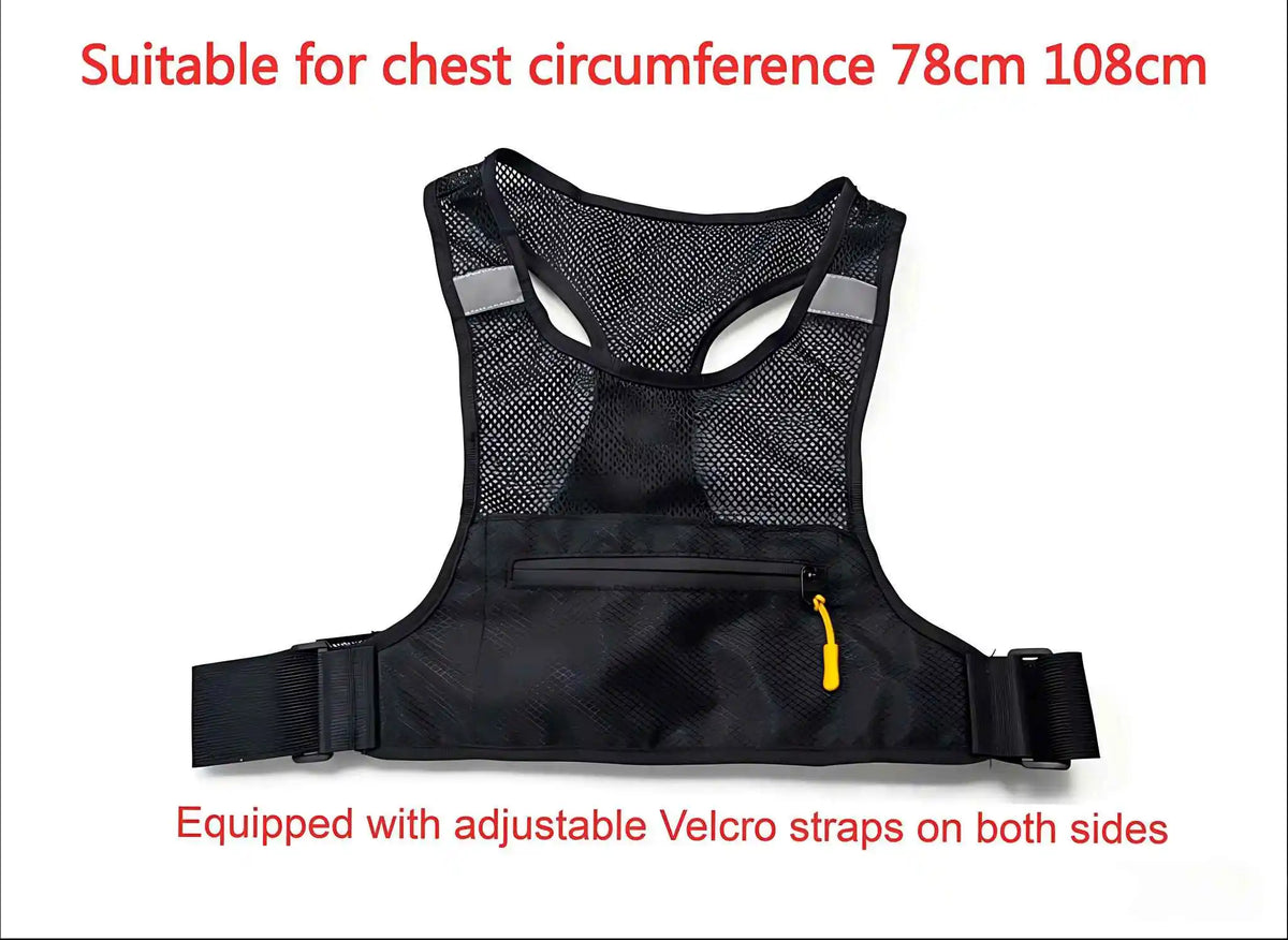 Reflective Running Chest Bag with Phone Holder