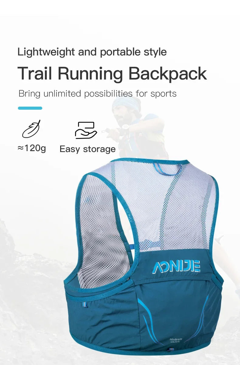 AONIJIE C932S 2.5L Hydration Running Vest | Lightweight Trail Pack for Marathon, Hiking & Climbing