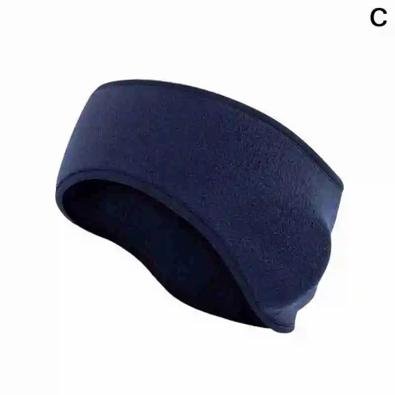 Unisex Fleece Ear Warmer Headband | Thin & Lightweight | Running & Winter Sports