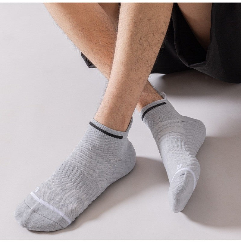 Running Apparel: Unisex, Thickened, Quick-Dry, Marathon Running Towel Bottom Sports Socks / Rungear