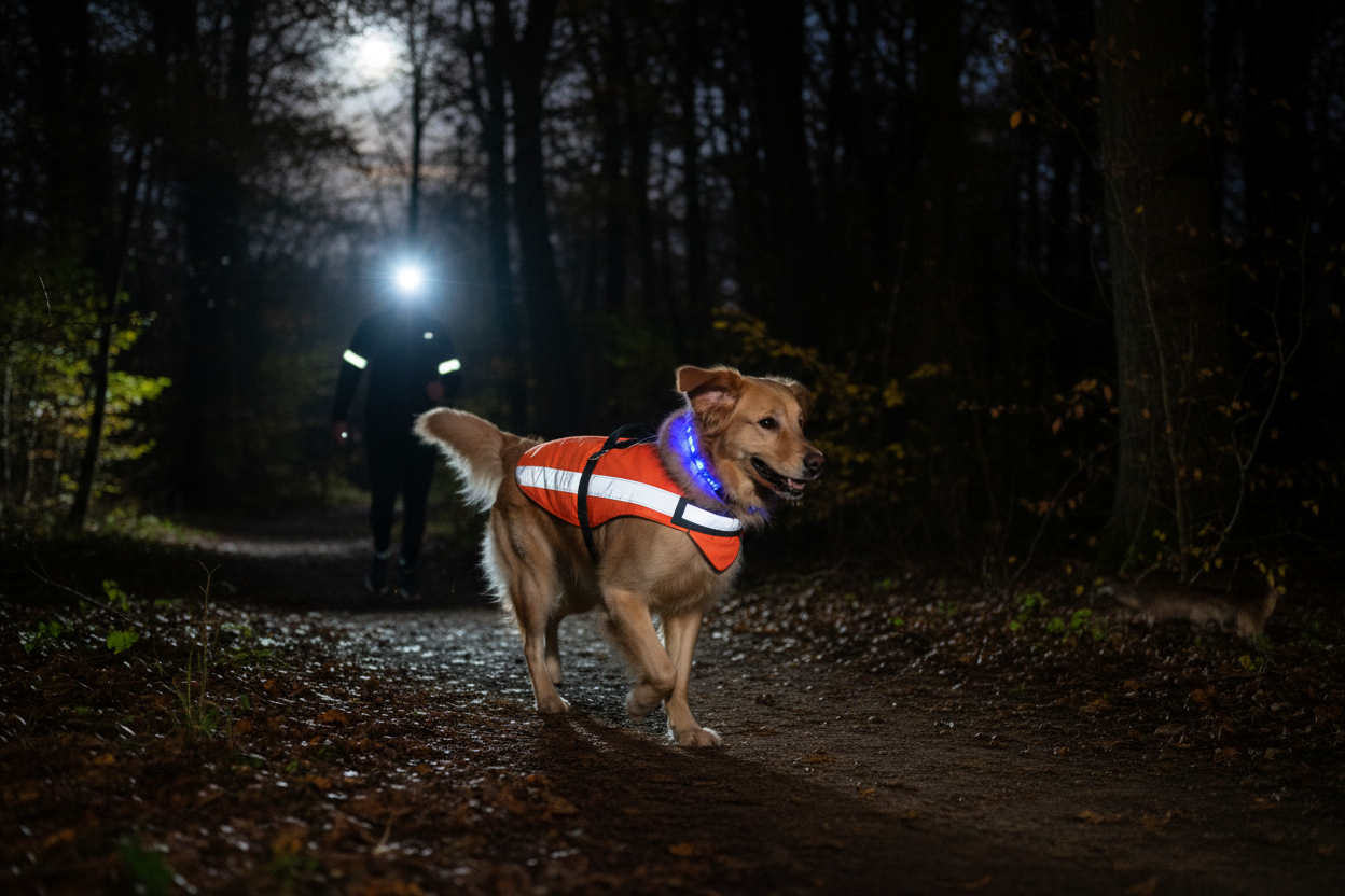 Running With Dogs: Staying Safe With Reflective Gear