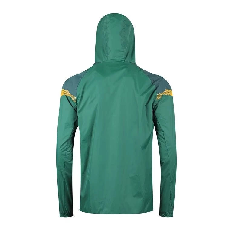 Men's Running And Hiking Gear: Waterproof, Hooded Training Jacket / Rungear