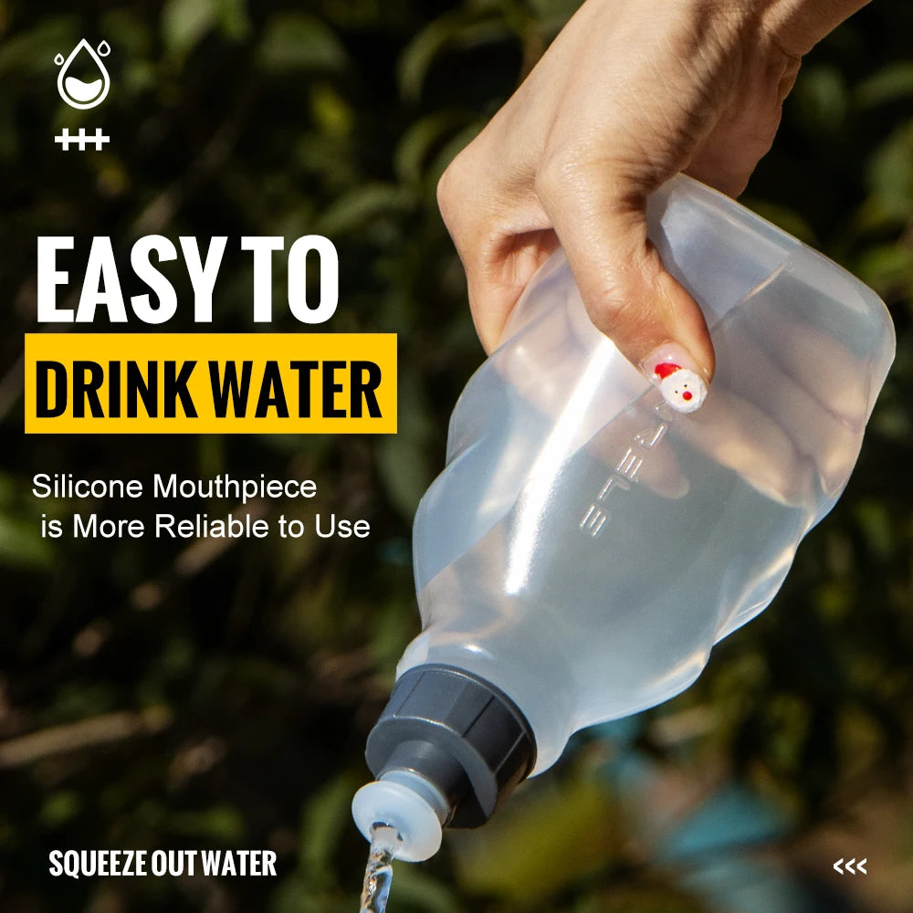 WRELS BPA Free Hydration Sports Running Water Bottles Hydration Belt