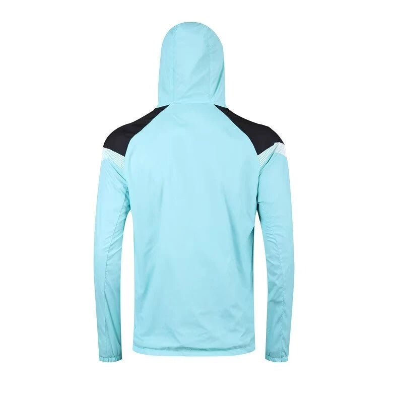 Men's Running And Hiking Gear: Waterproof, Hooded Training Jacket / Rungear