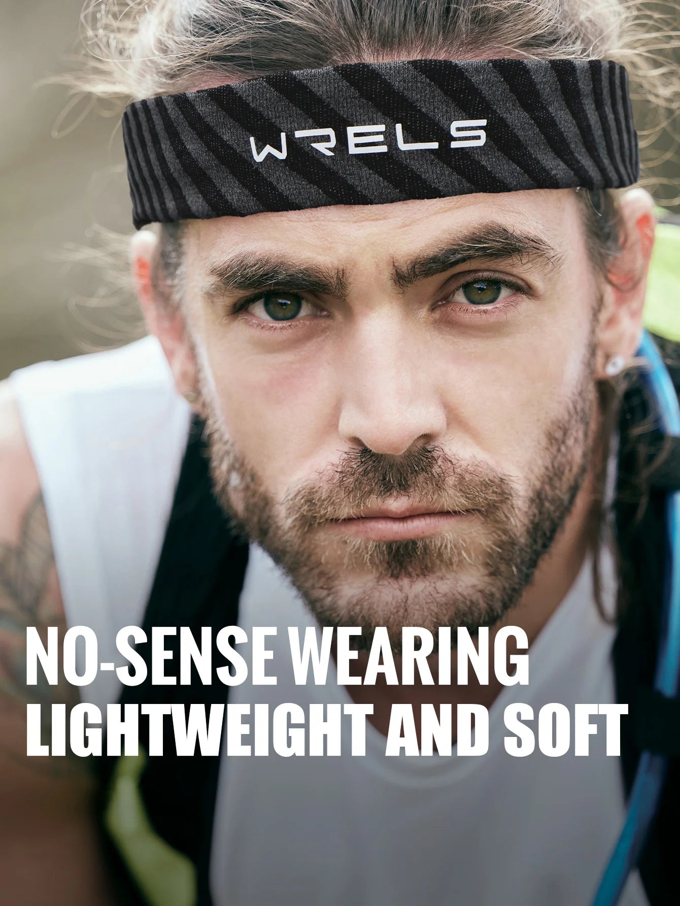 Running Gear Accessories: WRELS Non-Slip, Quick Dry, Moisture Wicking, Elastic Sports Headbands for Workout, Running / Rungear