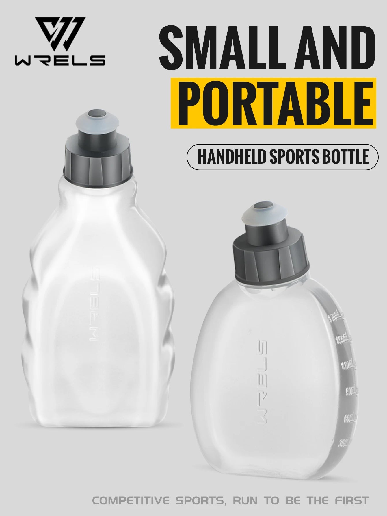 WRELS BPA Free Hydration Sports Running Water Bottles Hydration Belt