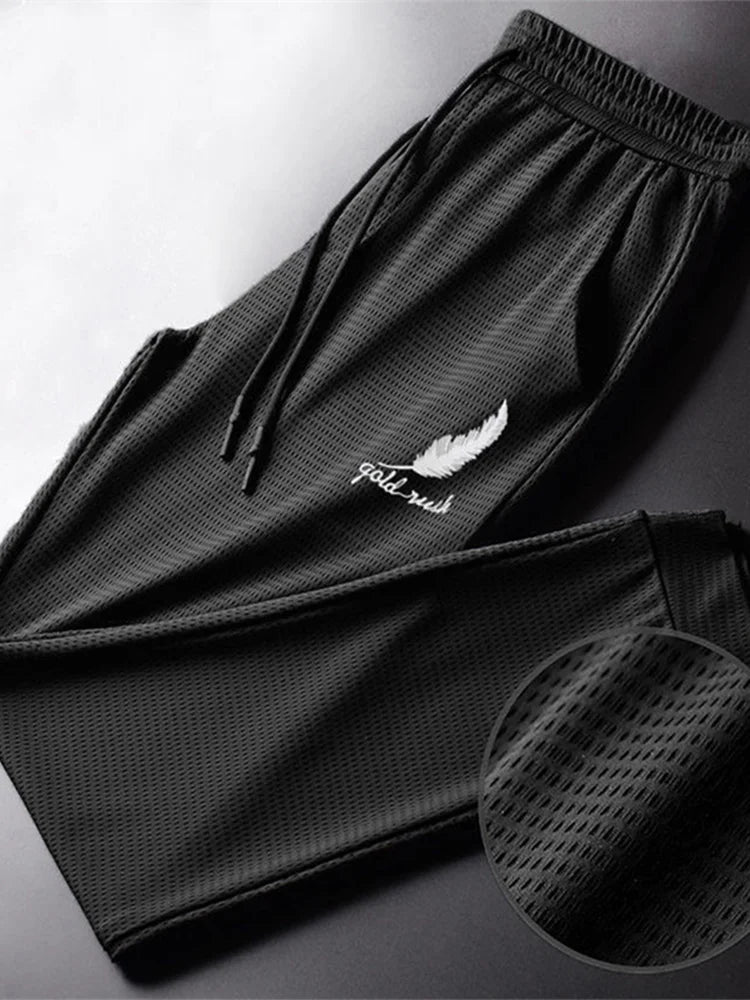 Men's Running Apparel: Plus-Size, Quick-Dry, Lightweight, Breathable, Hiking Jogging Running Athletic Pants / Rungear