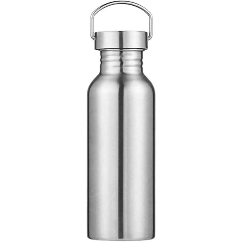 Hydration Gear Accessories: 1000ML Stainless Steel Water Bottle, Non-Insulated Single-Wall, Plastic-Free 304 / Rungear