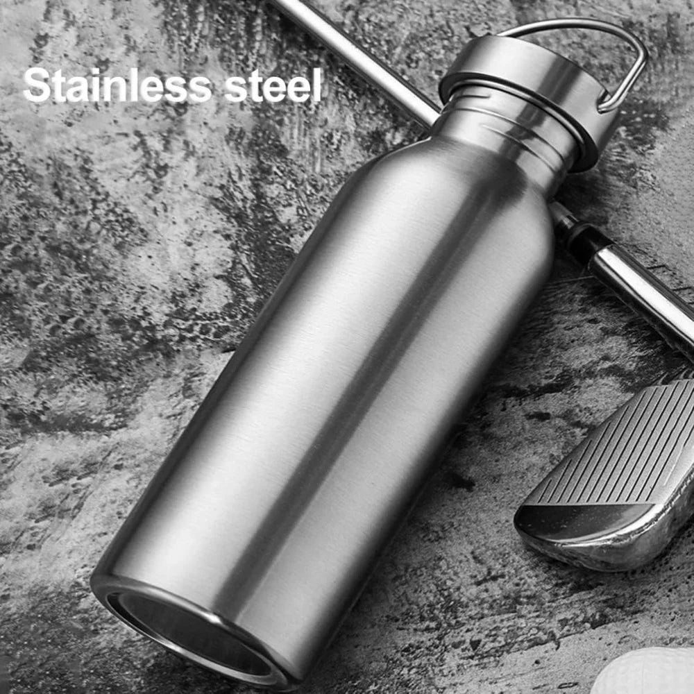 Hydration Gear Accessories: 1000ML Stainless Steel Water Bottle, Non-Insulated Single-Wall, Plastic-Free 304 / Rungear