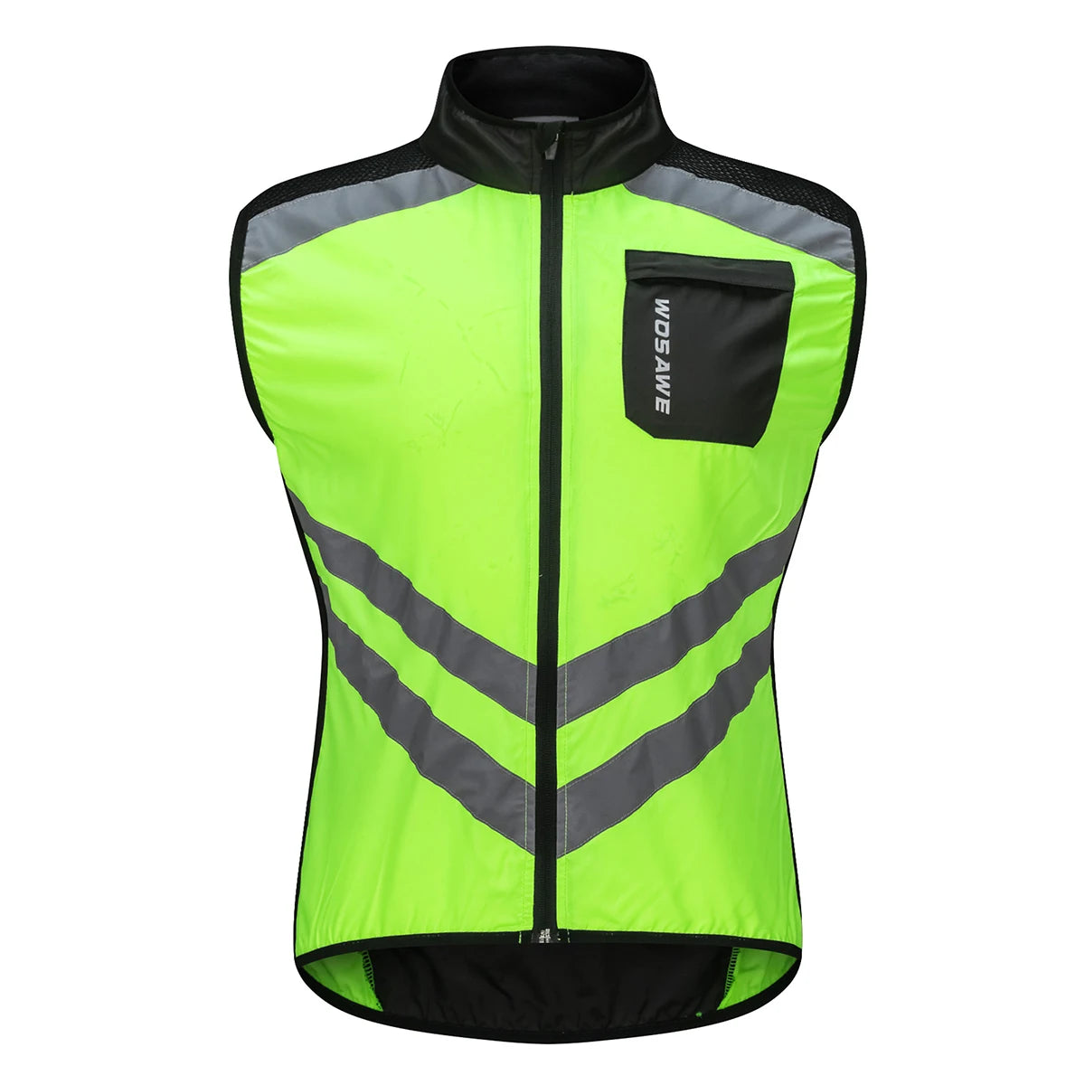 Men's Running Apparel: WOSAWE Ultralight Reflective Windproof Water Resistant Windbreaker / Rungear