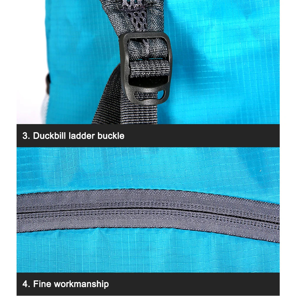 Lightweight Trail Accessories: Foldable, Ultralight, Outdoor Packable, Waterproof, Backpack for Hiking Travel Small Backpack / Rungear