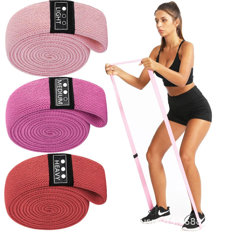 Recovery Gear Accessories: Fitness, Elastic Long Resistance Booty Bands Set Pull Up Gym Equipment / Rungear