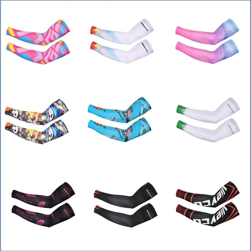 Winter Gear Accessories: Unisex, Breathable, Quick Dry, UV Protection Oversleeve Arm for Running Sports / Rungear