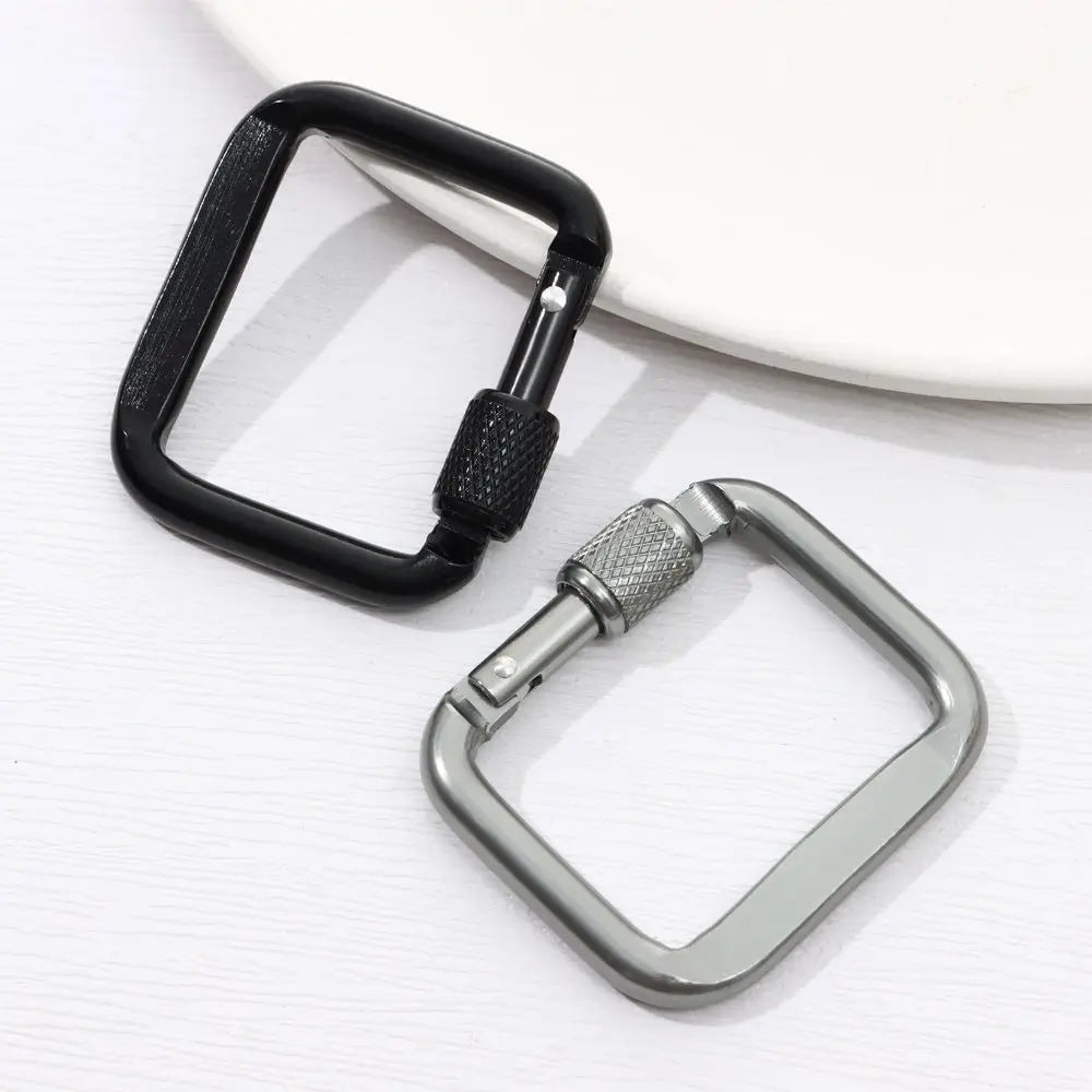 Trail Gear Accessories: Triangle/Square Carabiners With Snap Clip Hook Kettle Buckle / Rungear