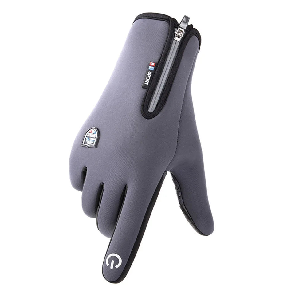 Winter Glove Accessories: LOOGDEEL Unisex Full Finger, Comfortable, Soft Anti-Slip, Wear-Resistant Running Gloves / Rungear