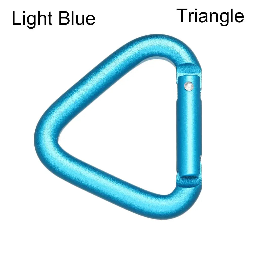 Trail Gear Accessories: Triangle/Square Carabiners With Snap Clip Hook Kettle Buckle / Rungear