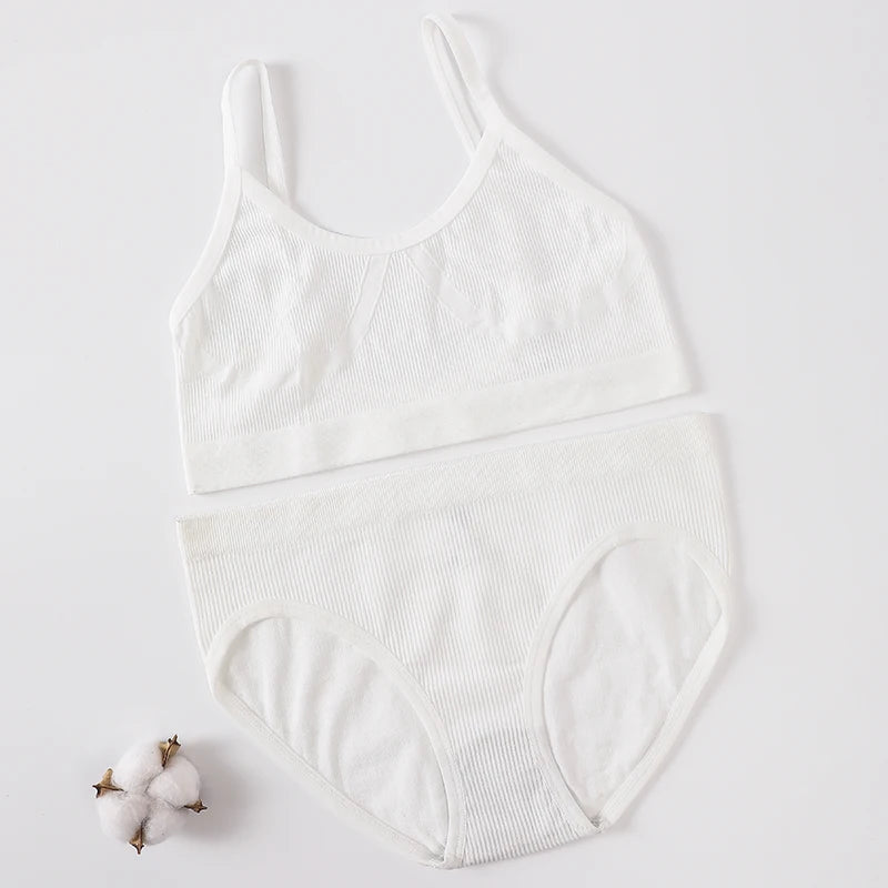 Women's Underwear Sets: U-Back, Push Up Bralette and Breathable Briefs / Rungear