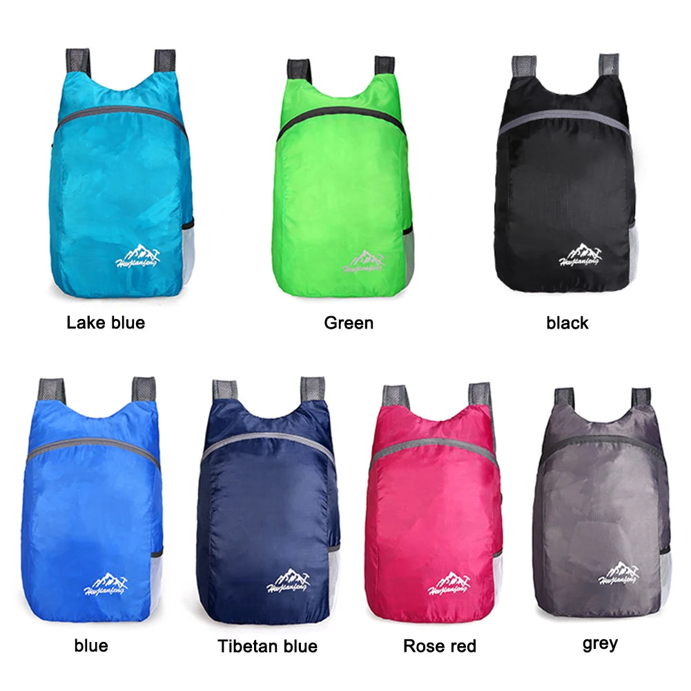 Lightweight Trail Accessories: Foldable, Ultralight, Outdoor Packable, Waterproof, Backpack for Hiking Travel Small Backpack / Rungear