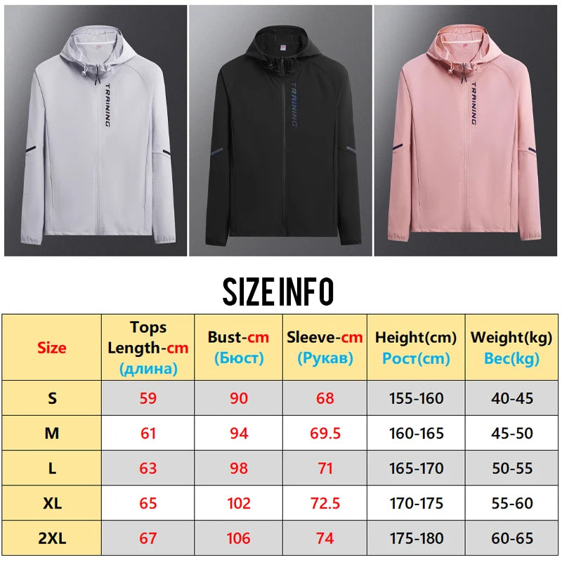 Women's Jacket Apparel: Breathable, Outdoor, Long Sleeved Summer Workout Sports Jacket with Zipper / Rungear