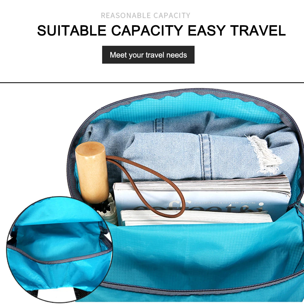 Lightweight Trail Accessories: Foldable, Ultralight, Outdoor Packable, Waterproof, Backpack for Hiking Travel Small Backpack / Rungear