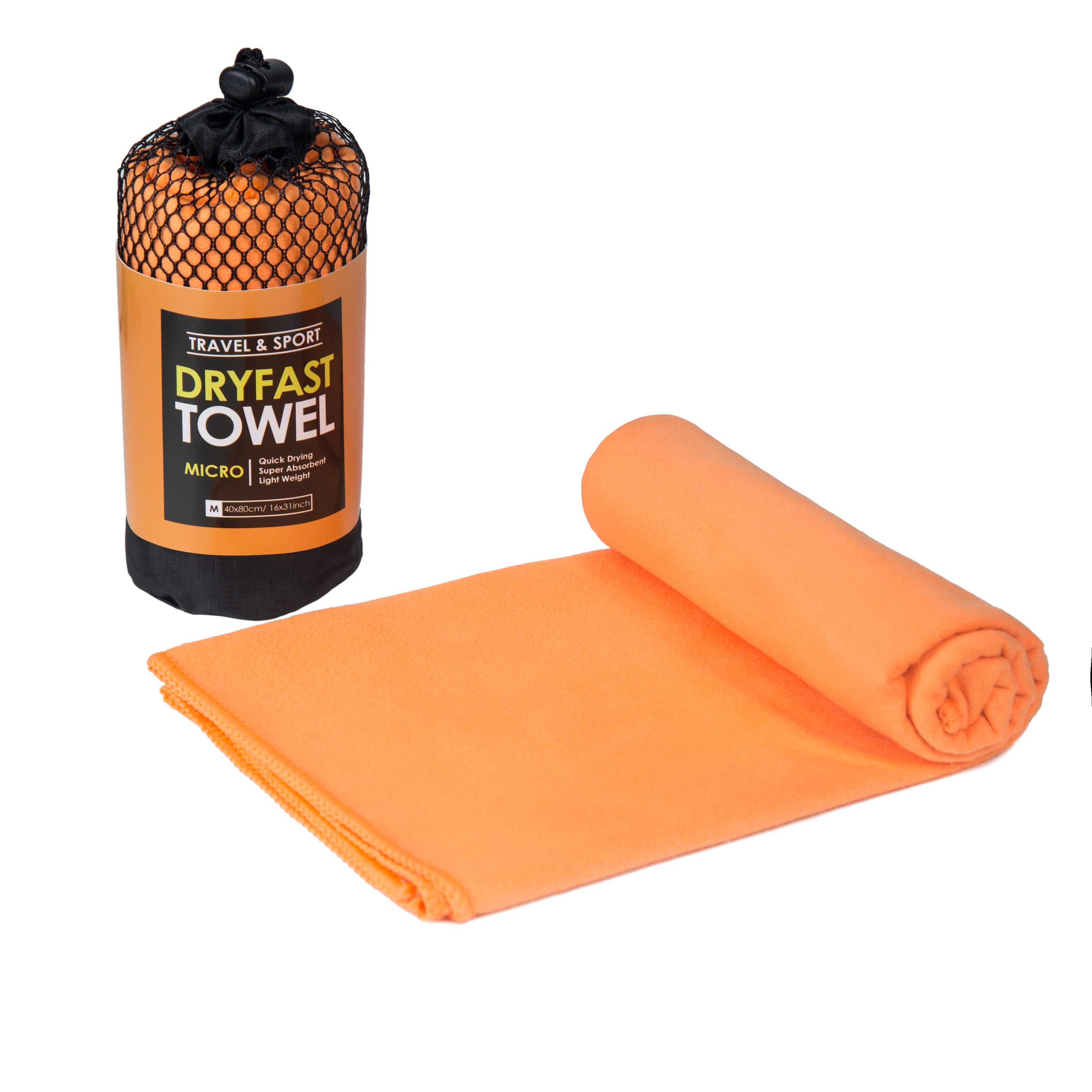 Running Gear Accessories: Microfibre Compact, Absorbent, Ultra Soft Fast Drying Sports Towel / Rungear
