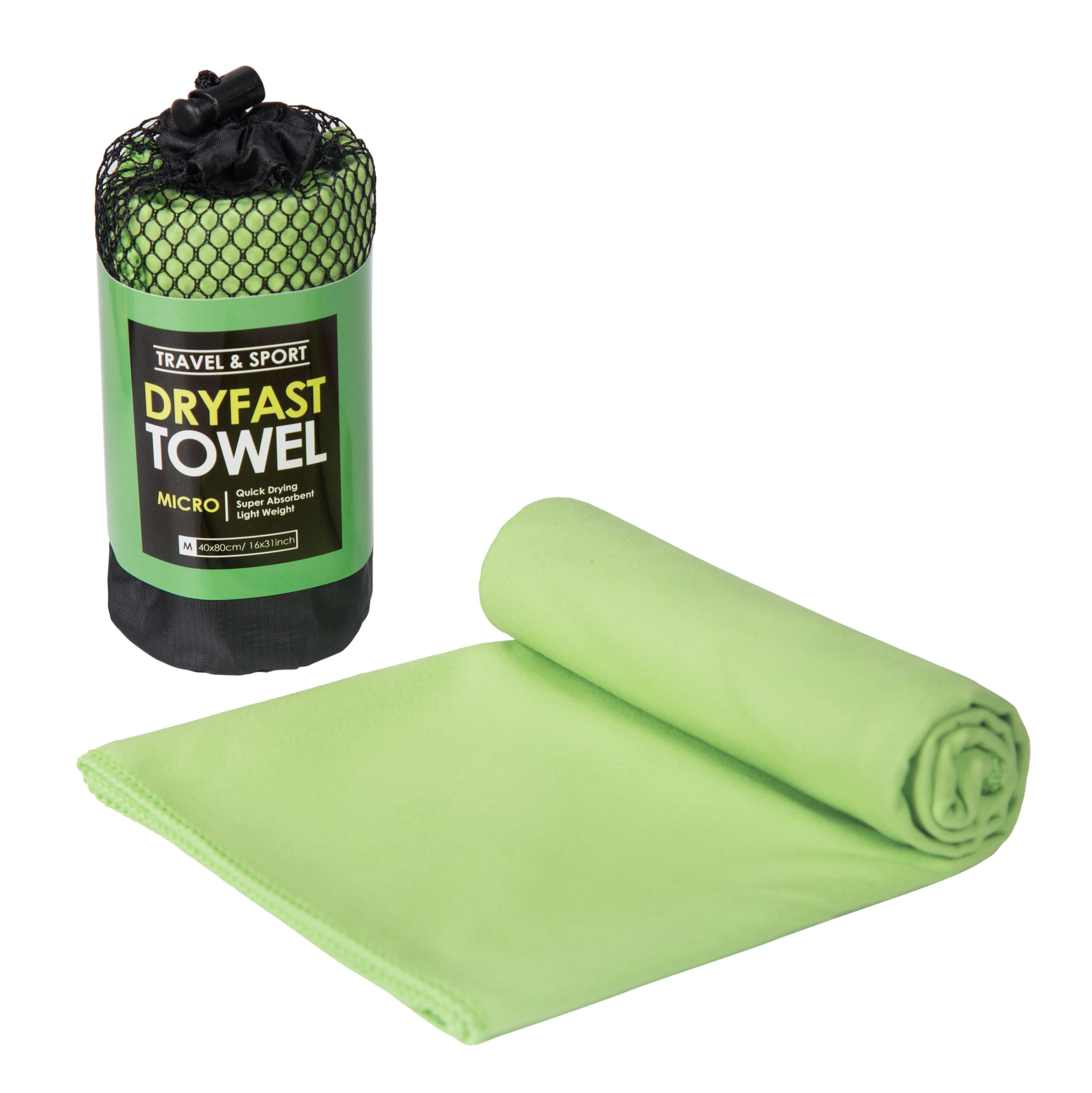 Running Gear Accessories: Microfibre Compact, Absorbent, Ultra Soft Fast Drying Sports Towel / Rungear