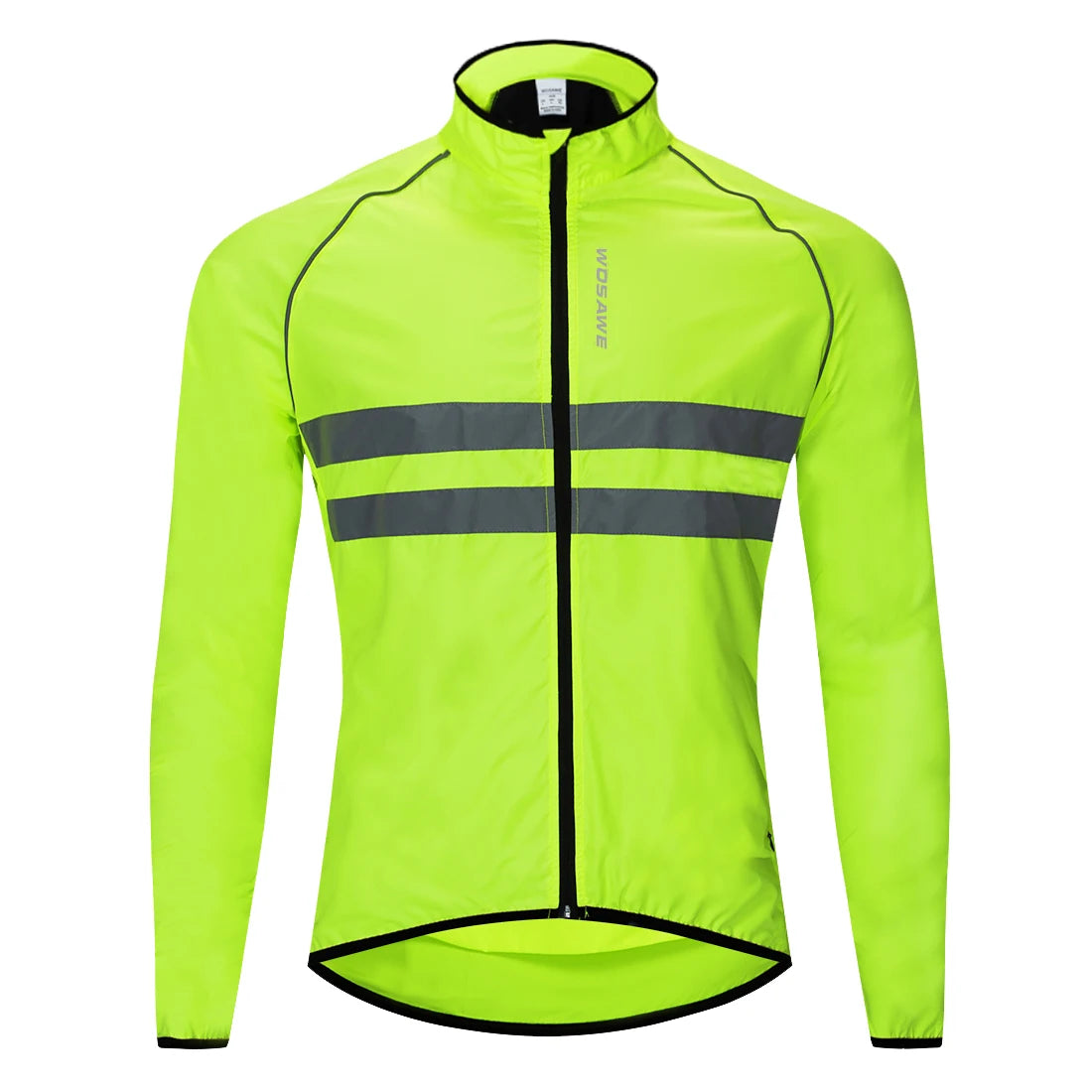 Men's Running Apparel: WOSAWE Ultralight Reflective Windproof Water Resistant Windbreaker / Rungear