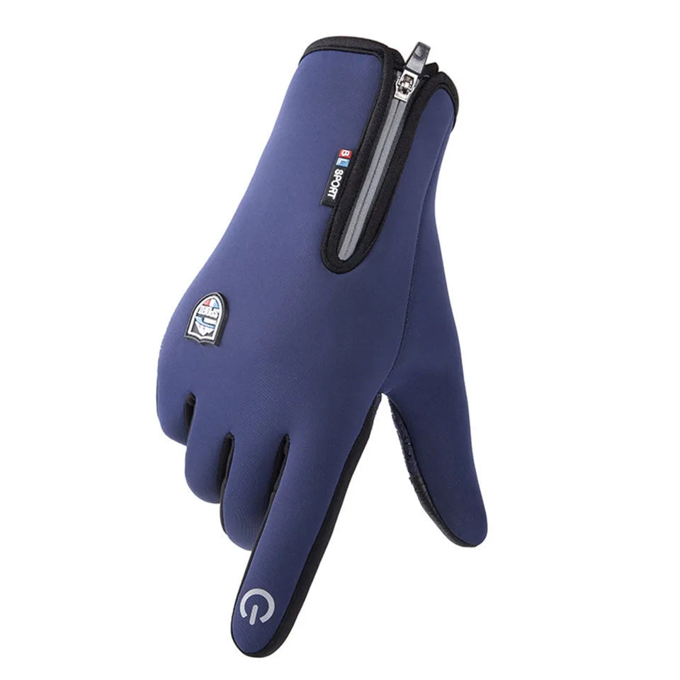 Winter Glove Accessories: LOOGDEEL Unisex Full Finger, Comfortable, Soft Anti-Slip, Wear-Resistant Running Gloves / Rungear