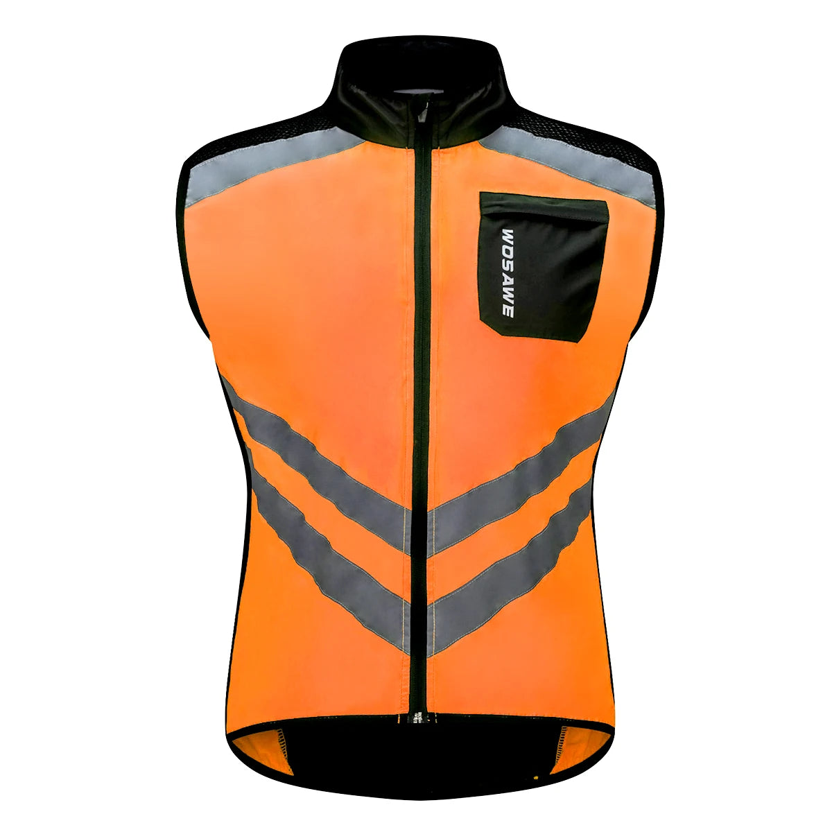 Men's Running Apparel: WOSAWE Ultralight Reflective Windproof Water Resistant Windbreaker / Rungear