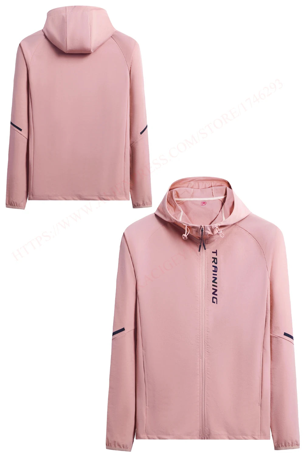 Women's Jacket Apparel: Breathable, Outdoor, Long Sleeved Summer Workout Sports Jacket with Zipper / Rungear