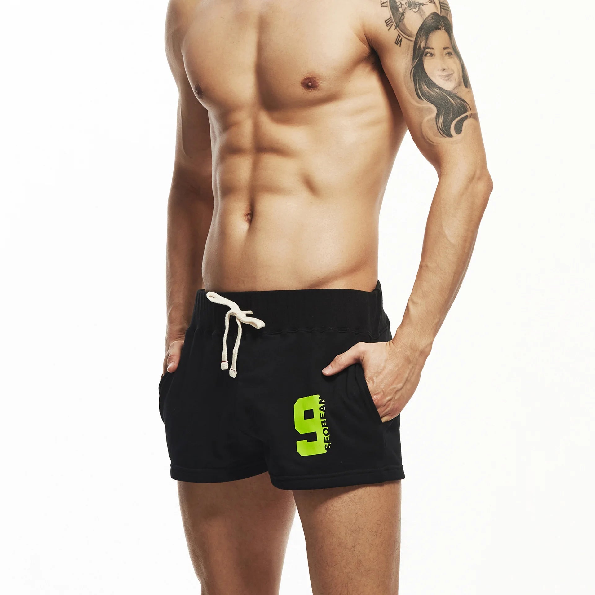 Men's Running Apparel: Summer Cotton, Fitness Jogger Activewear Shorts / Rungear