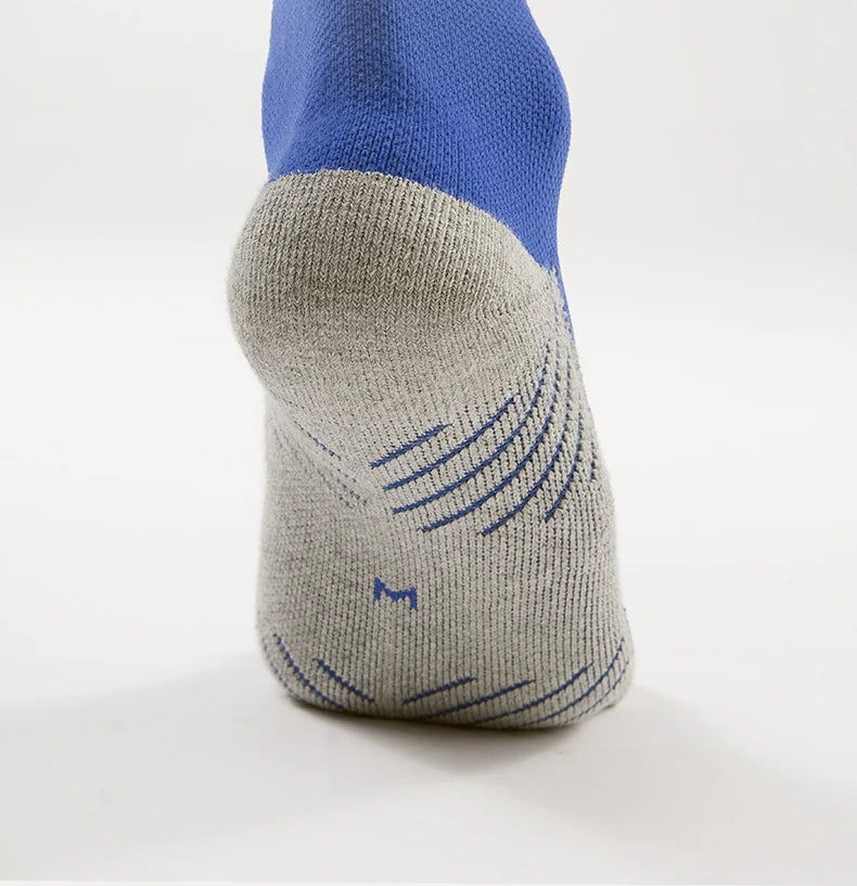 Running Sock Gear: KELME Men's Anti-Slip, Breathable, Knee-High Sport Socks K15Z908 / Rungear